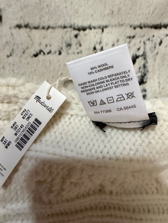 Madewell Cashmere Wool Beanie Scarf Set main image 11